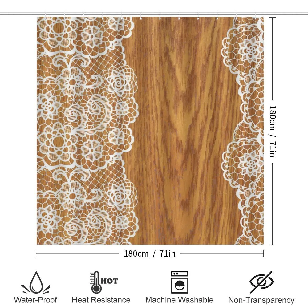 Lace Wooden Retro — Detail 2