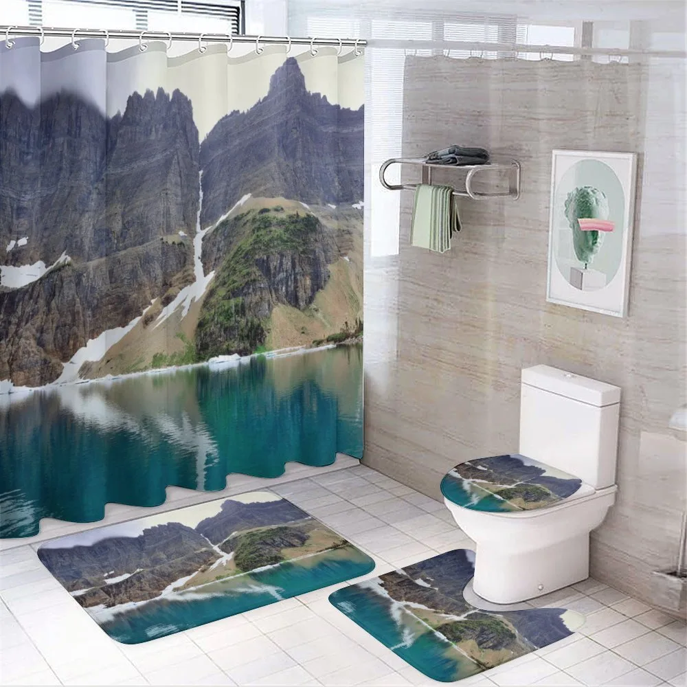 Lake in Glacier National — Your design