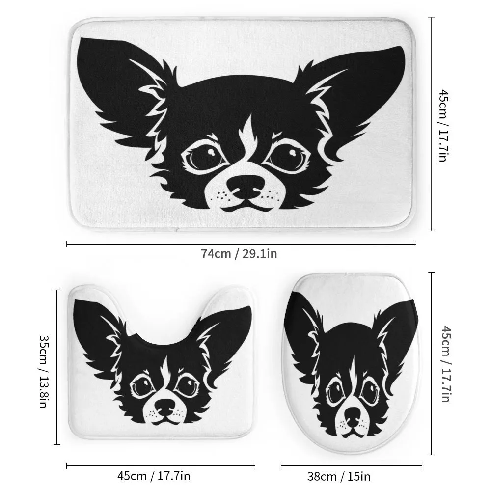 Monochrome Puppy Head — Detail 1