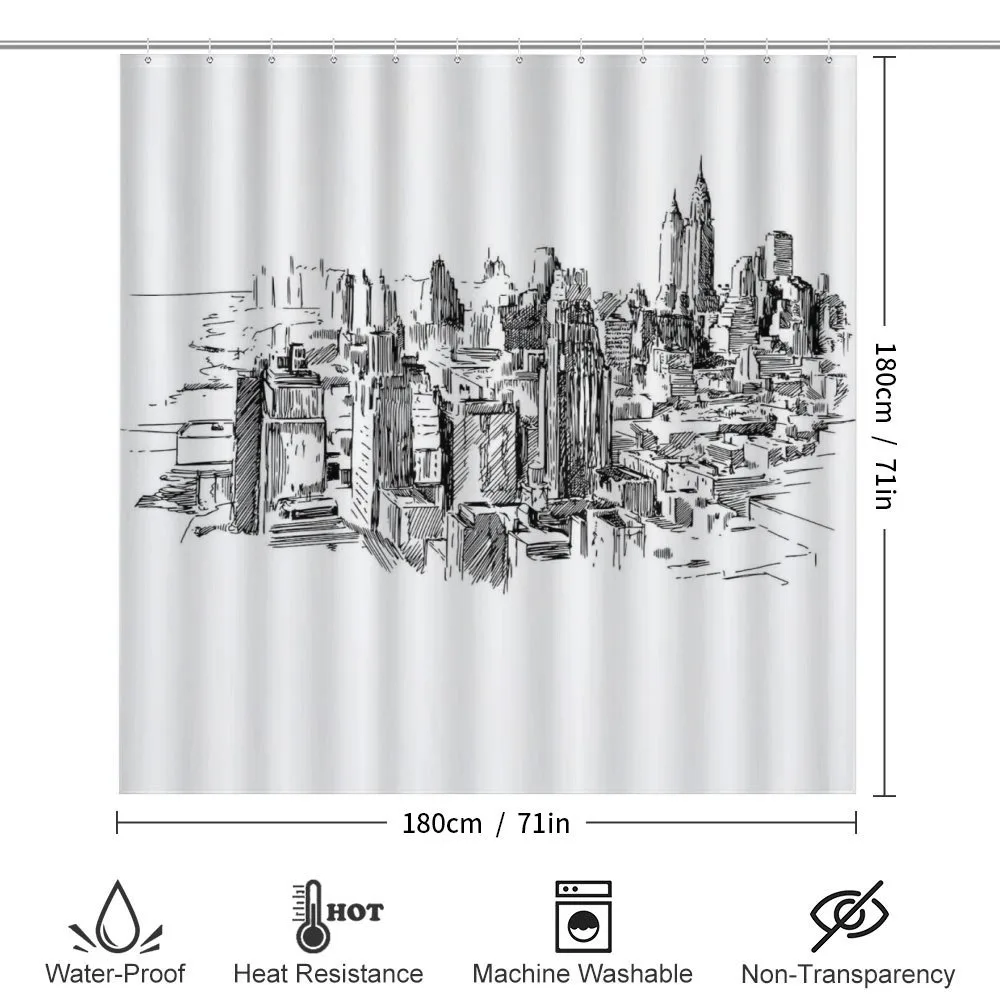 NYC Historical Sketch — Detail 2