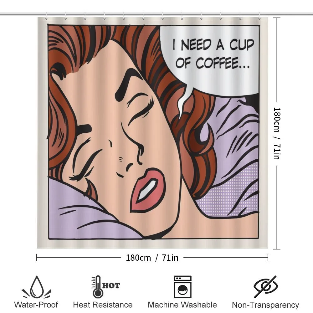Pop Art Comic Beauty Sleep — Detail 2