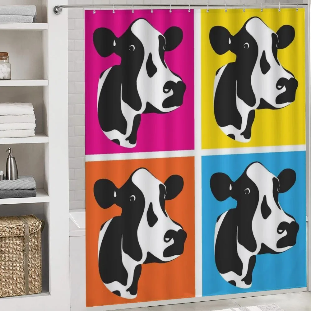 Pop Art Cow Heads Image — Detail 4