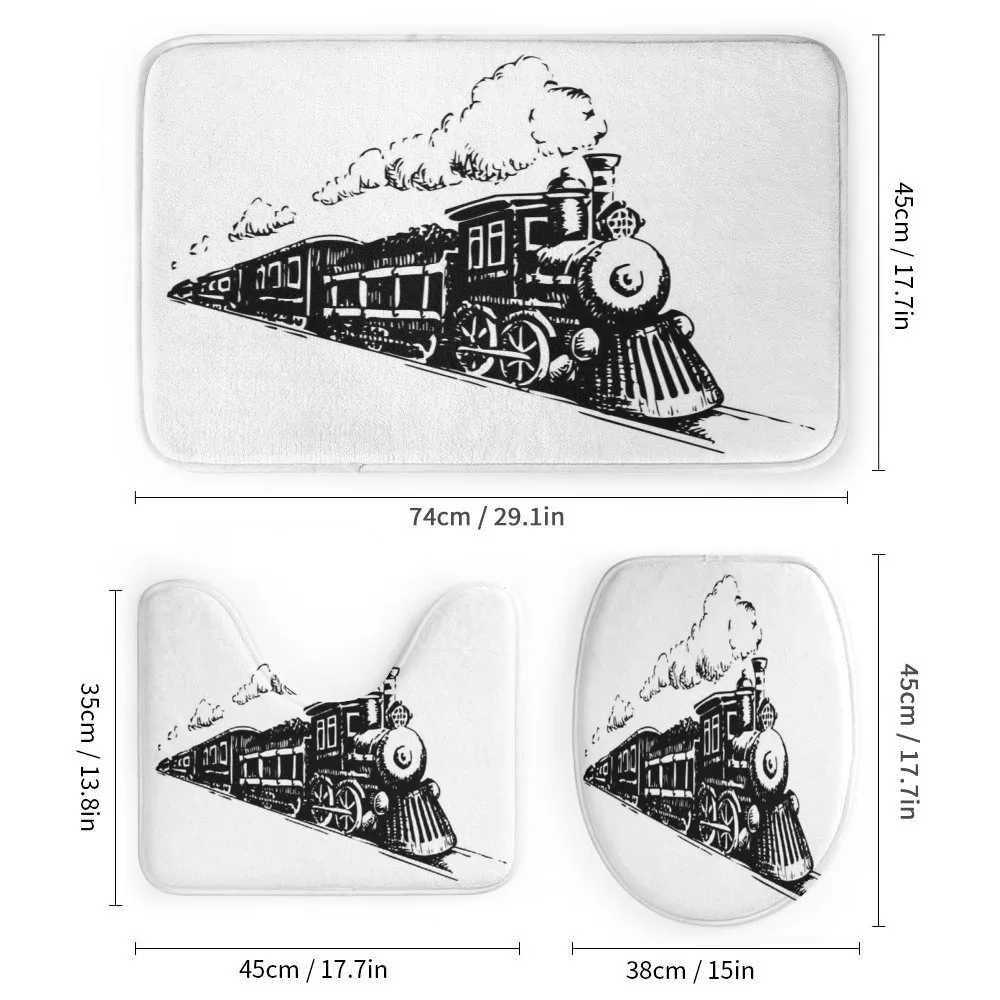 Retro Steam Locomotive — Detail 1