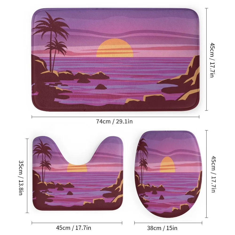 Retro Style Cartoon Beach — Detail 1