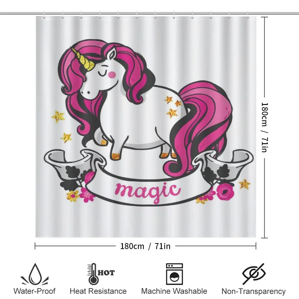 Unicorn with Pink Hair — Detail 2