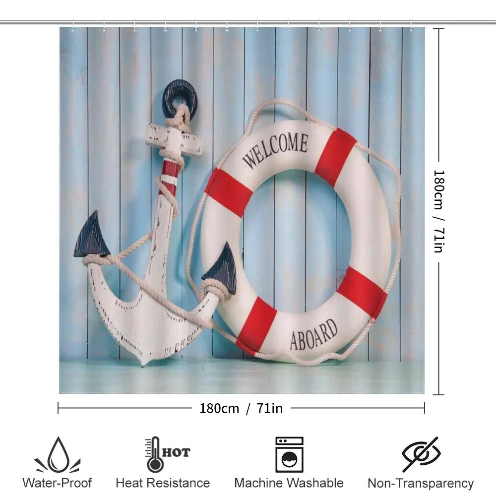 Anchor and Life Buoy — Detail 2