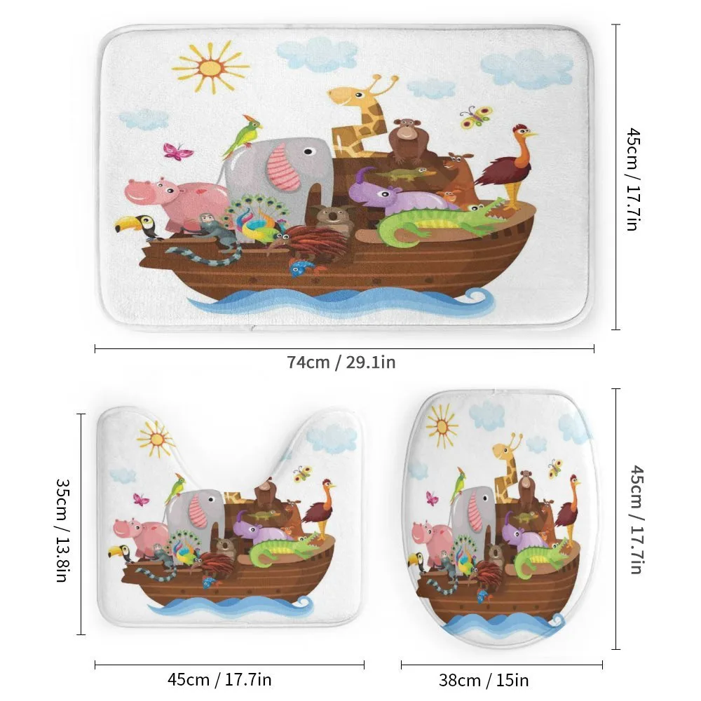 Animals in Ship Cartoon — Detail 1