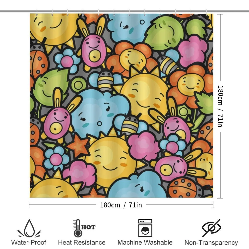Cartoon Happy Bunnies — Detail 2