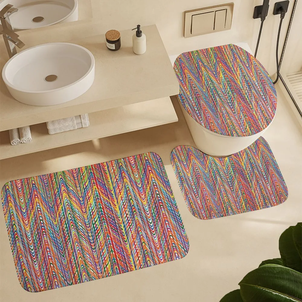 Colorful Zig Zag Lines — Detail 5
