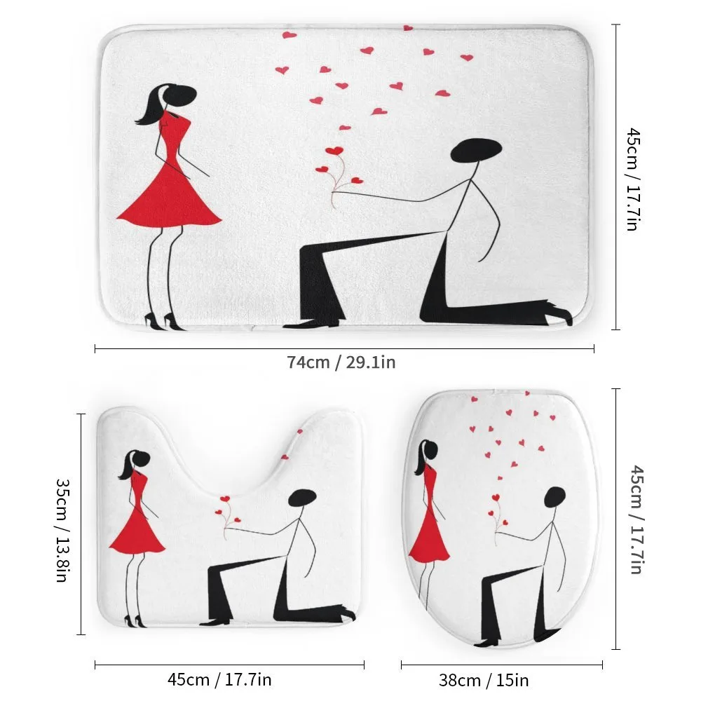 Couple with Hearts — Detail 1
