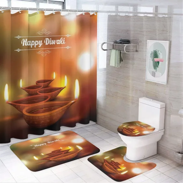 East Celebration on a shower curtain