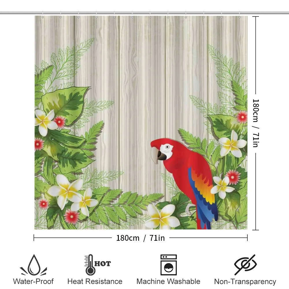 Flowers Parrot — Detail 2