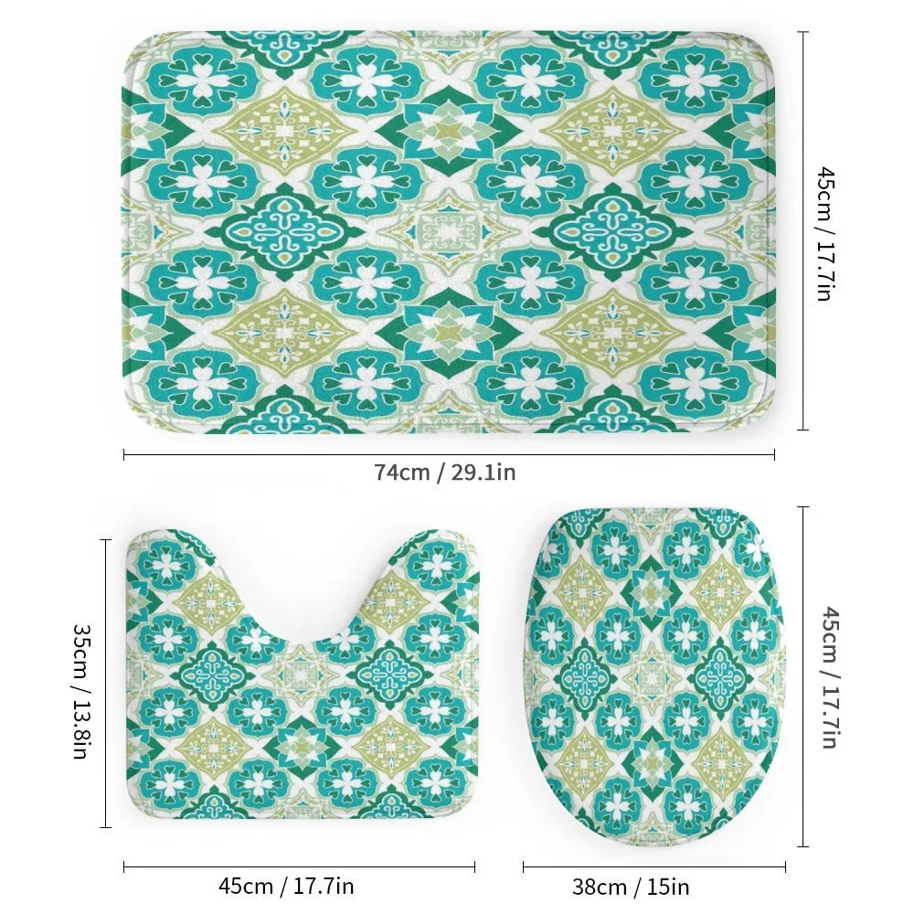 Geometric Colored Tiles — Detail 1