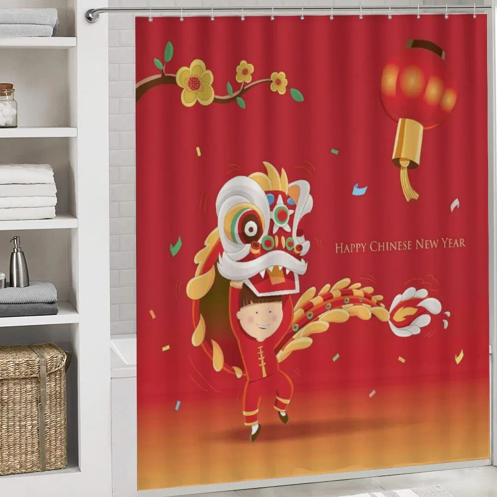 Little Boy Lion Dance — Detail 4