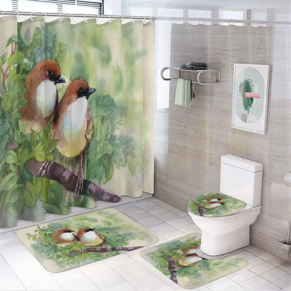Pair of House Sparrow — Your design
