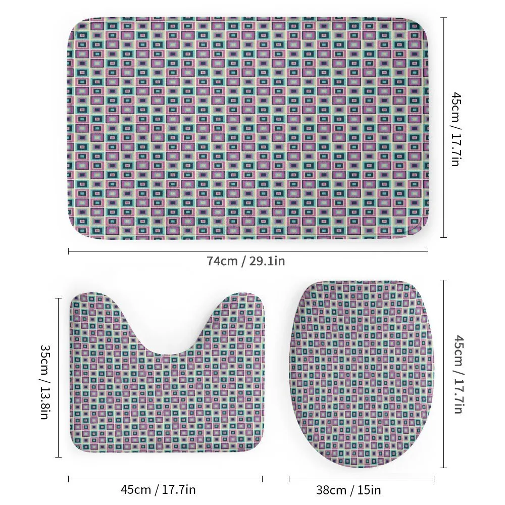 Pastel Squares — Detail 1