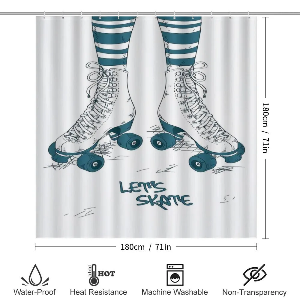 Retro Roller Skates — Detail 2