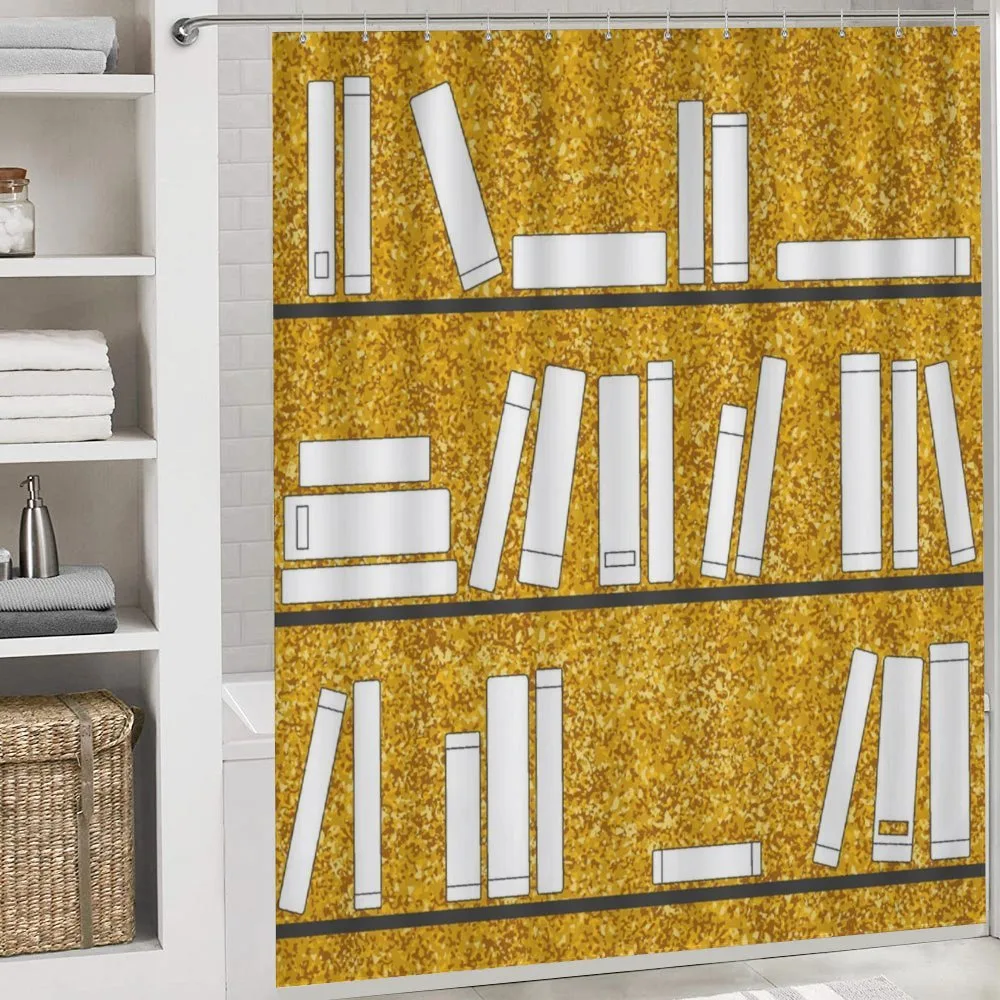 Simplistic Books on Shelves — Detail 4