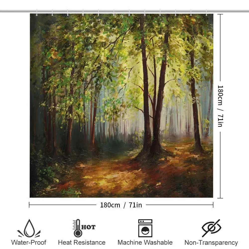 Spring Woodland Trees — Detail 2