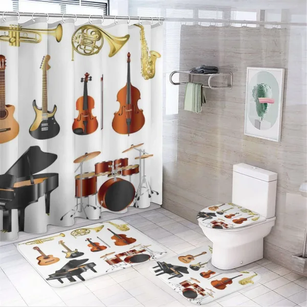 Symphony Orchestra Concert on a shower curtain