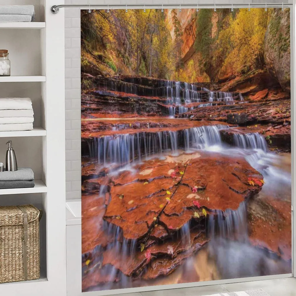 Waterfall Autumn — Detail 4