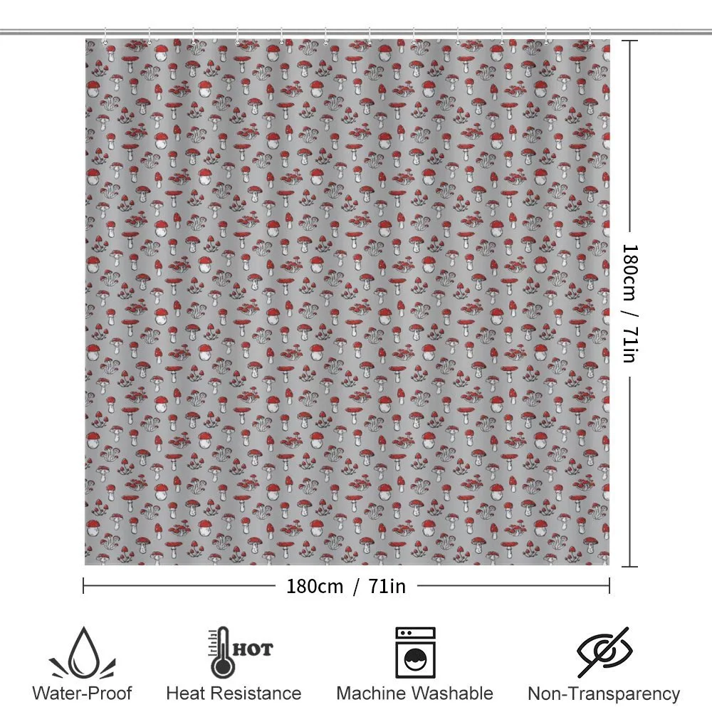 Amanita Fungus Pattern — Detail 2