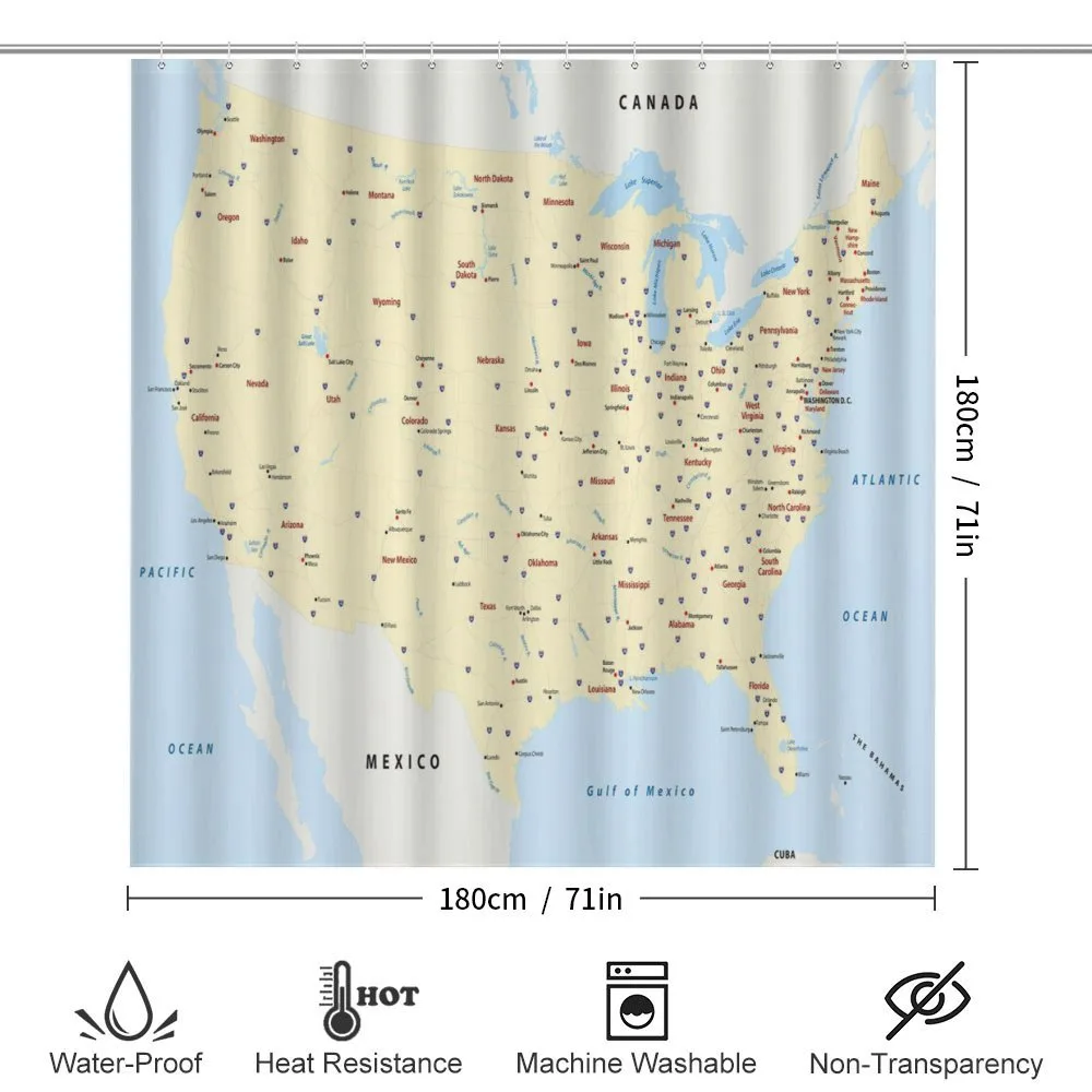 America Cities Interstate — Detail 2