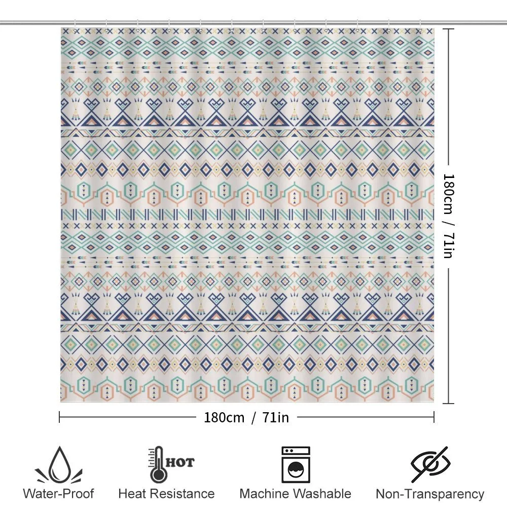 Aztec Motifs Squares — Detail 2