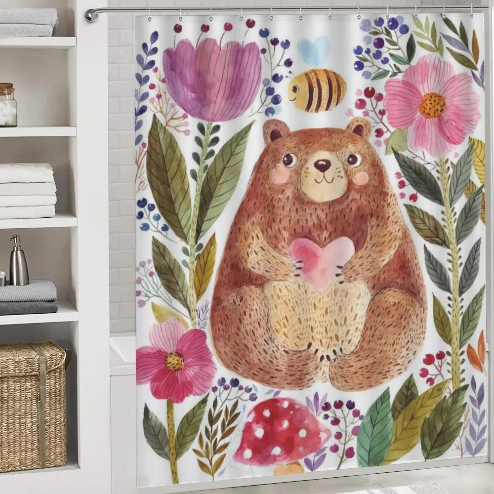 Bear with Flowers — Detail 4