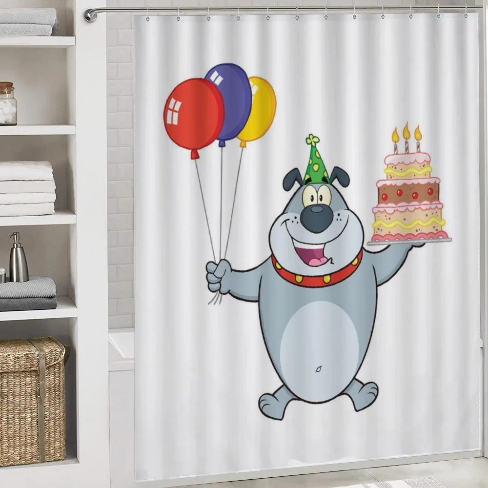 Bulldog Balloons and Cake — Detail 4