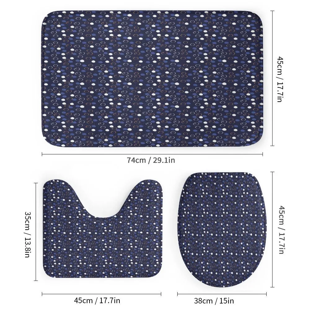 Circles and Dots Aqua — Detail 1