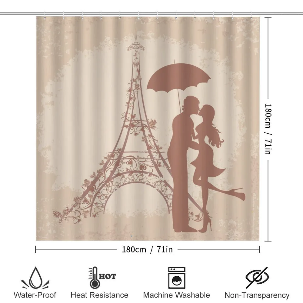 Couple Eiffel Tower — Detail 2
