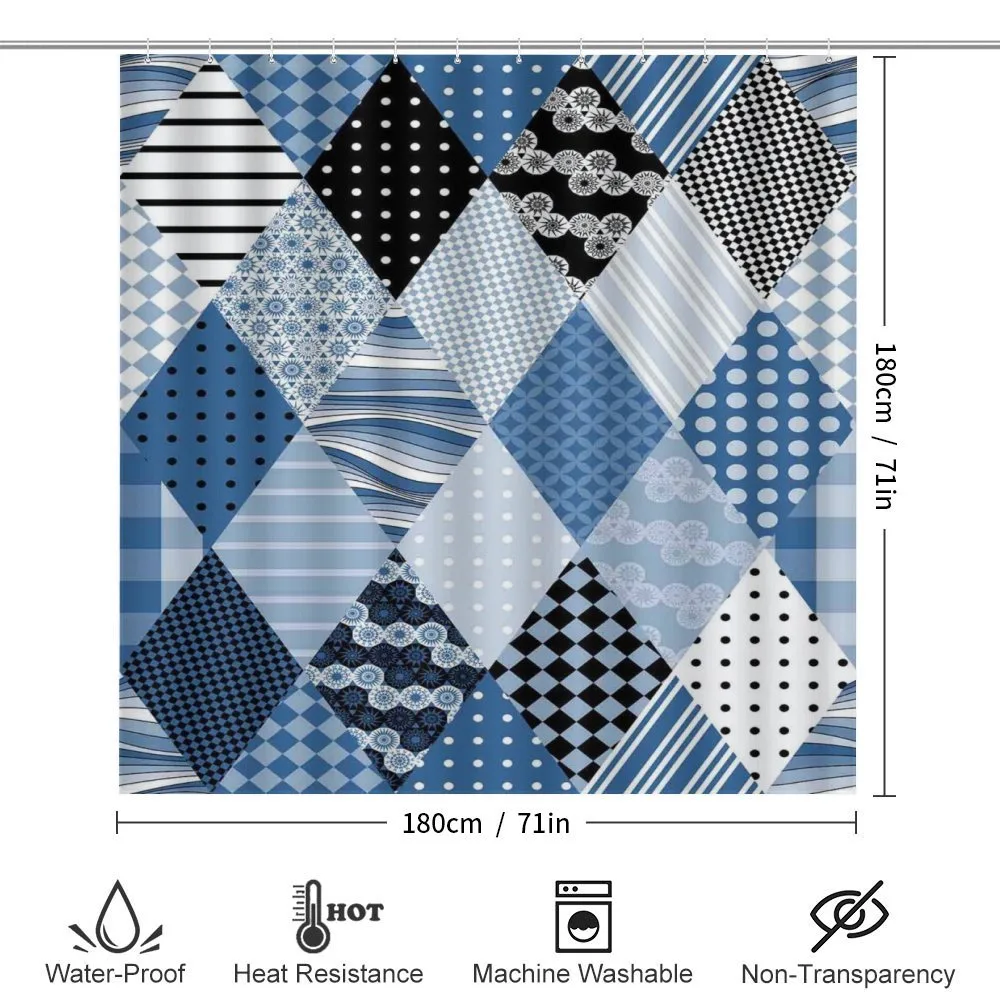 Diamond Shaped Patchworks — Detail 2
