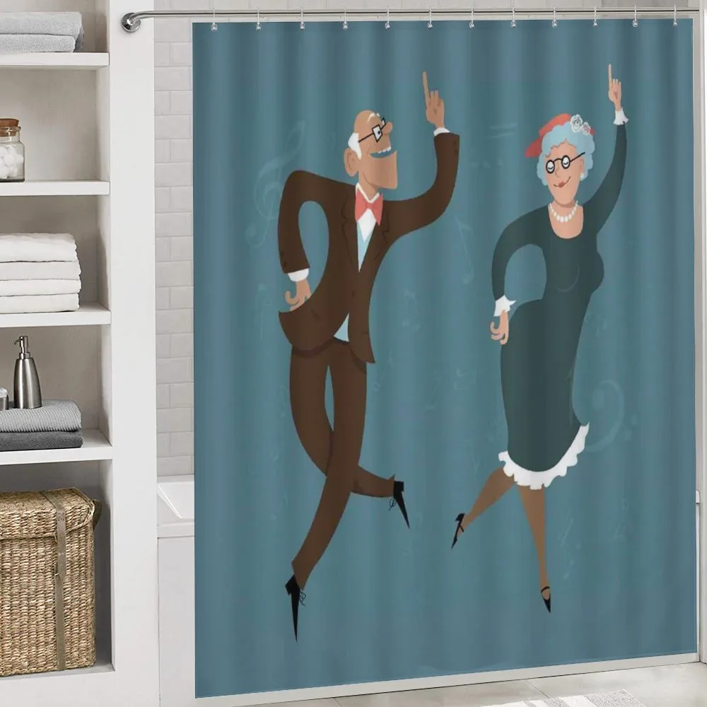 Elderly Swing Dance — Detail 4