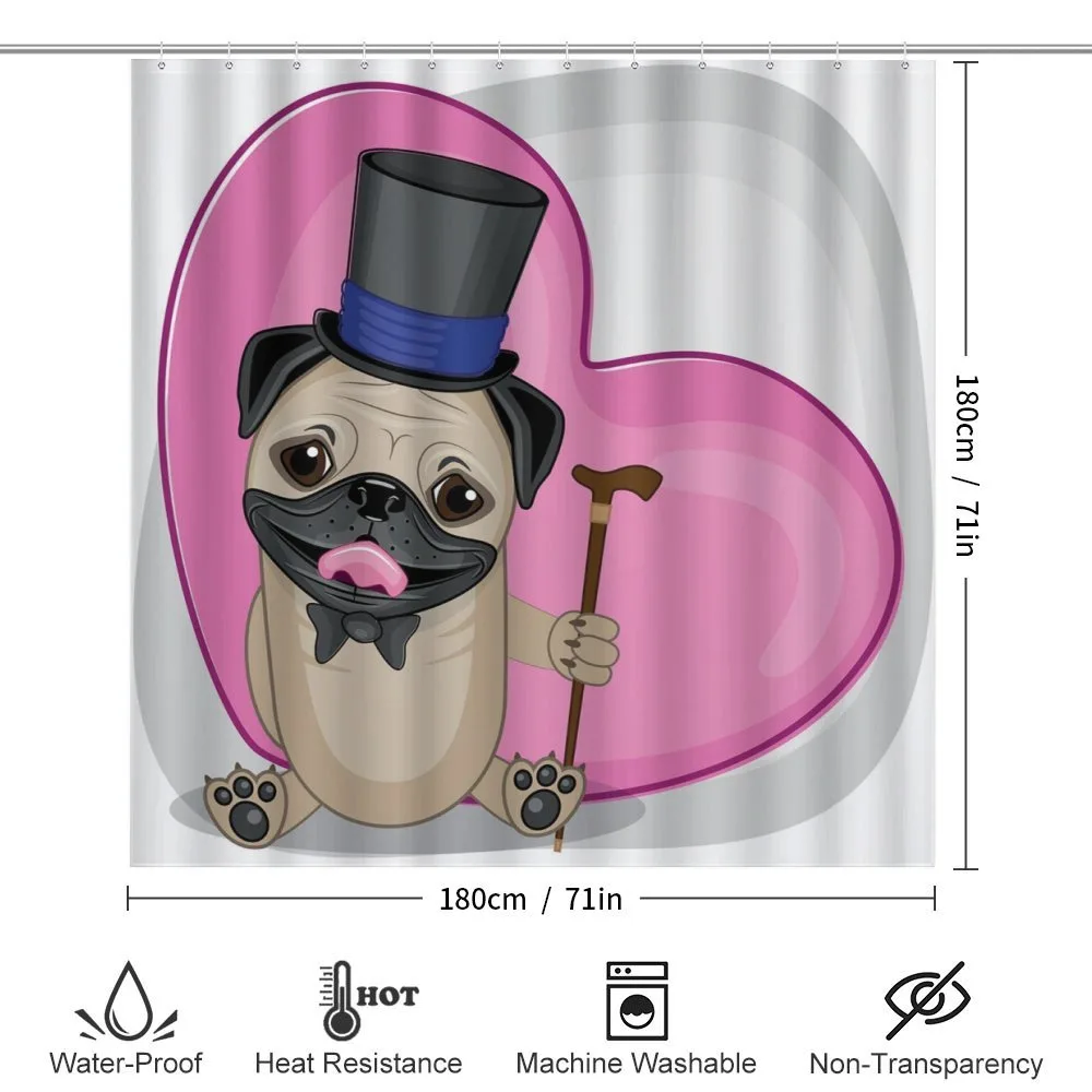 Funny Dog with Top Hat — Detail 2