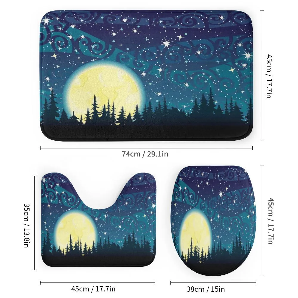 Moon over Forest — Detail 1