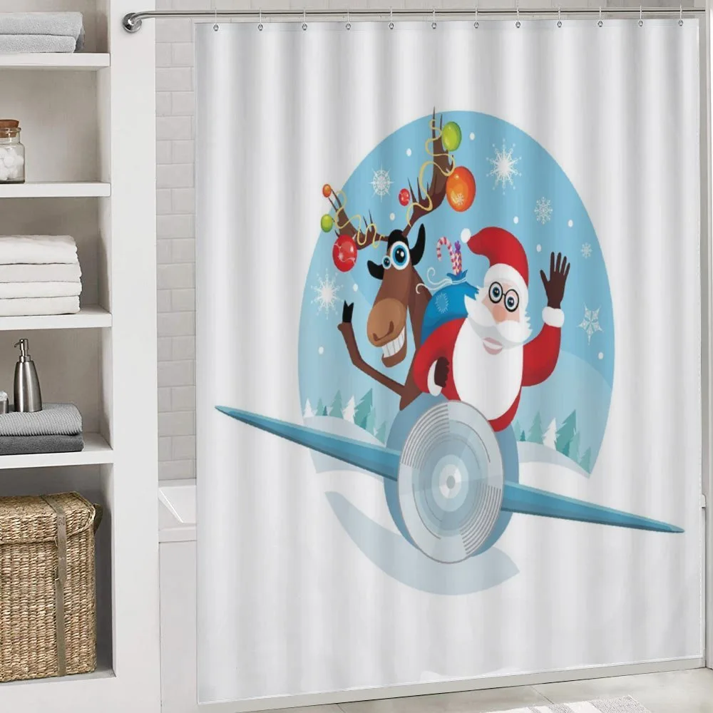 Reindeer and Santa — Detail 4