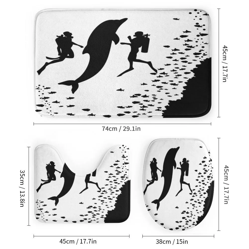 Scuba Divers Swimming — Detail 1