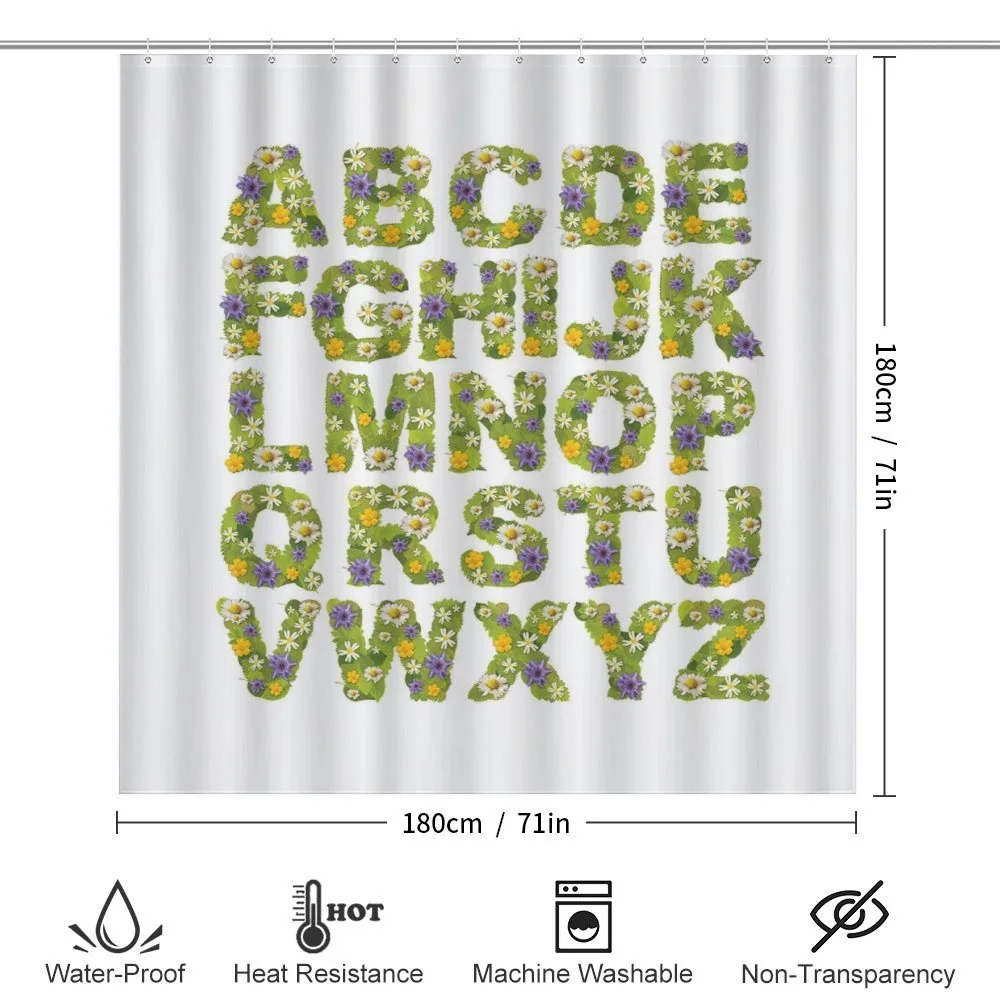 Spirng Themed ABC — Detail 2