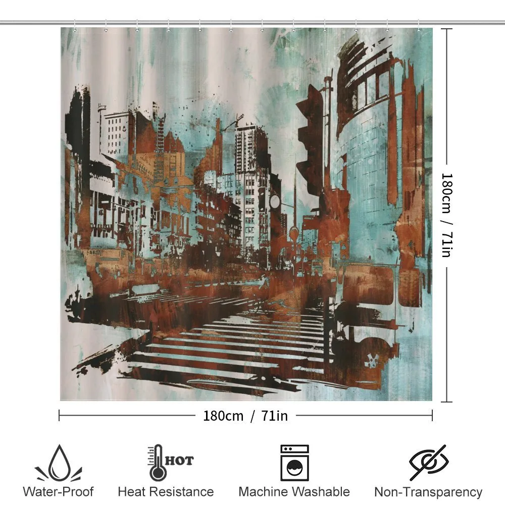 Urban Abstract Cityscape — Detail 2
