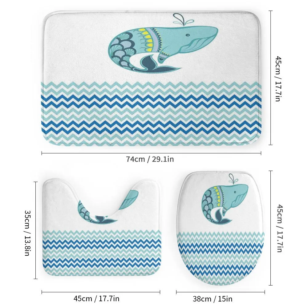 Whale with Zig Zag Pattern — Detail 1