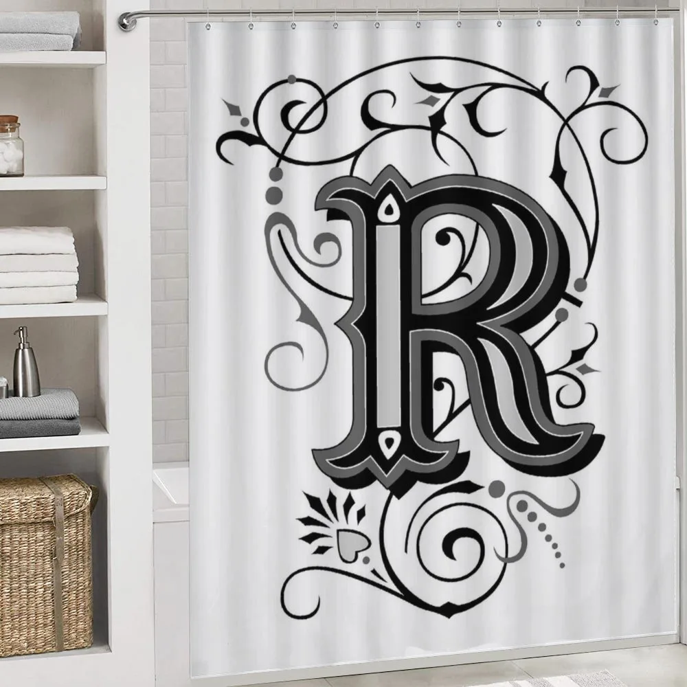 Antique R Typography — Detail 4