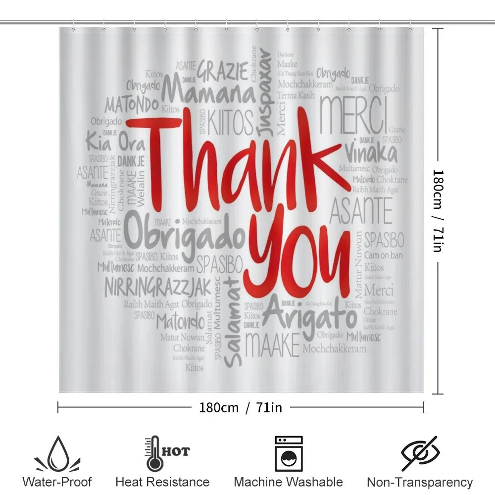 Appreciation Merci Danke — Detail 2