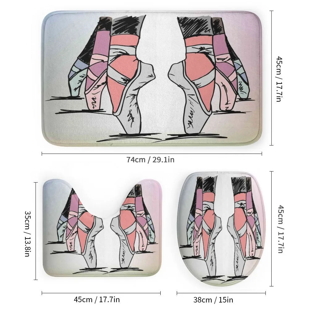 Ballerina Feet Sketch Art — Detail 1