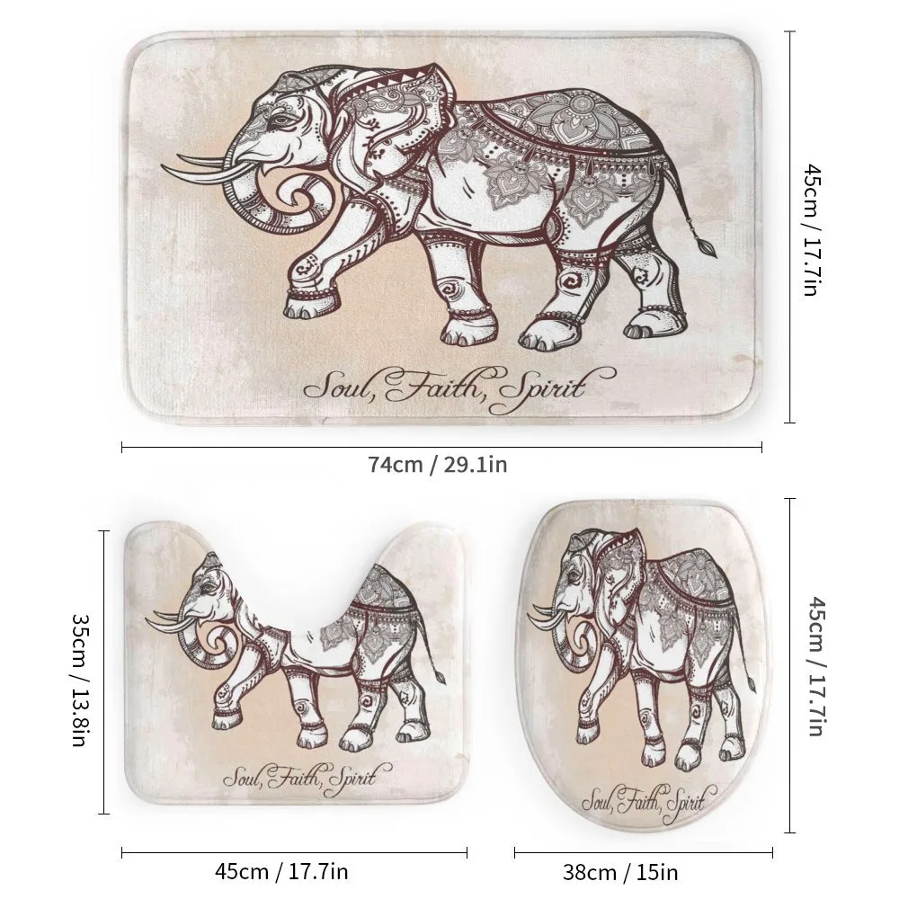 Boho Ethnic Elephant — Detail 1