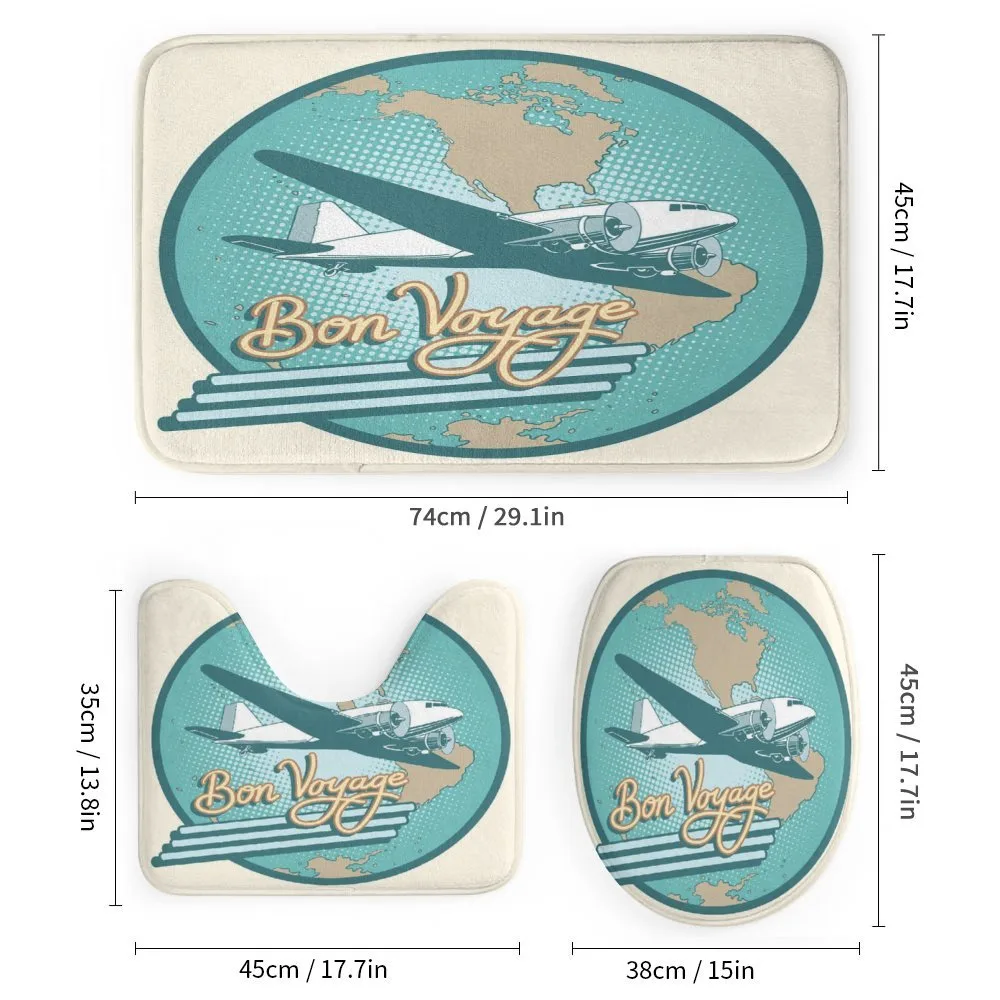 Bon Voyage and Retro Plane — Detail 1