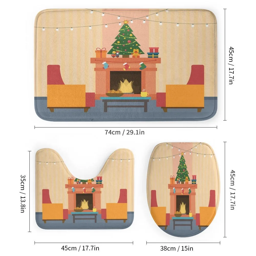 Cartoon Xmas Interior — Detail 1