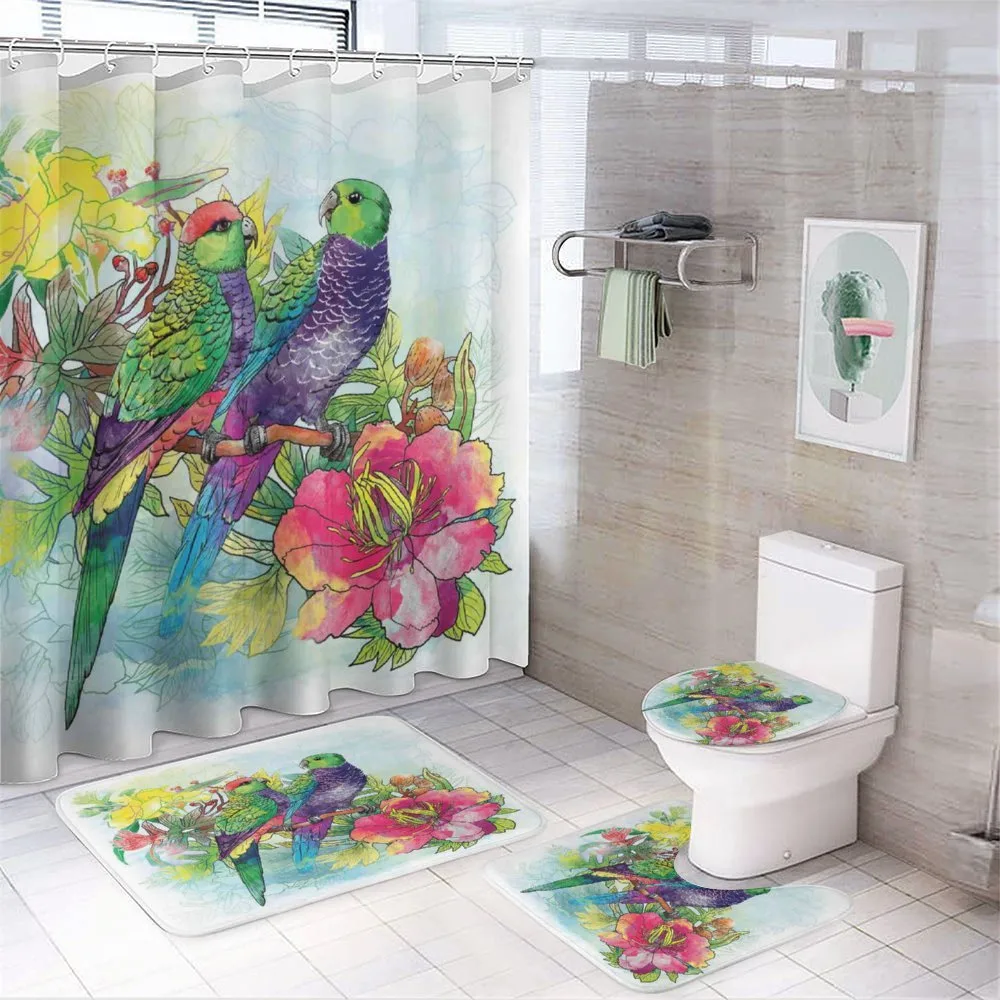 Flowers Parrots Love — Your design