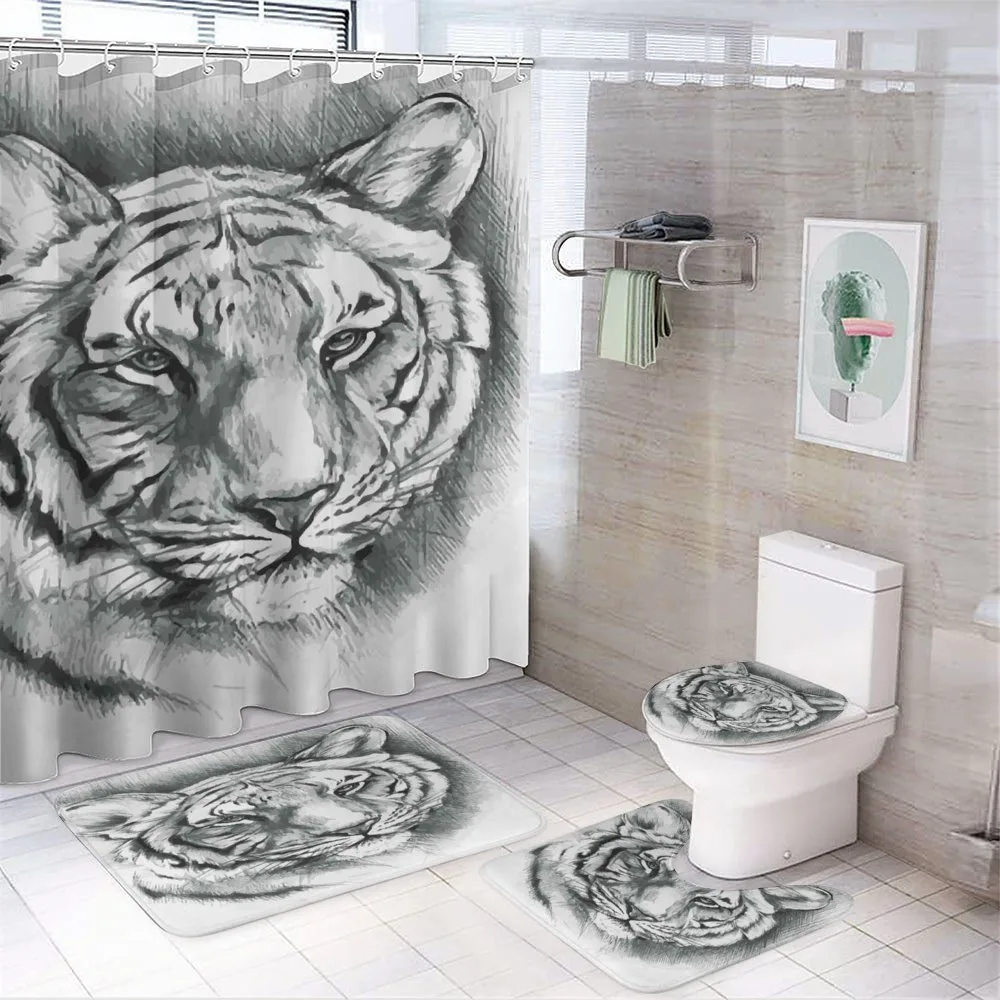 Grey Lion Head — Your design