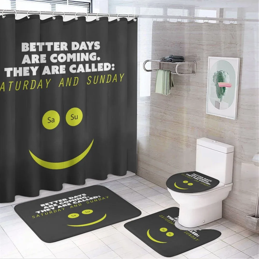 Humorous Weekend Words Smile — Your design